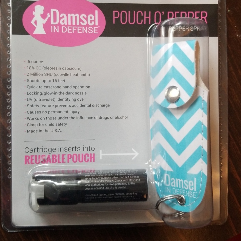 Damsel in Defense - Pouch O' Pepperspray